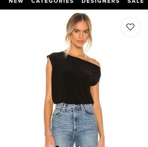 Norma Kamali Top Drop Shoulder NWOT